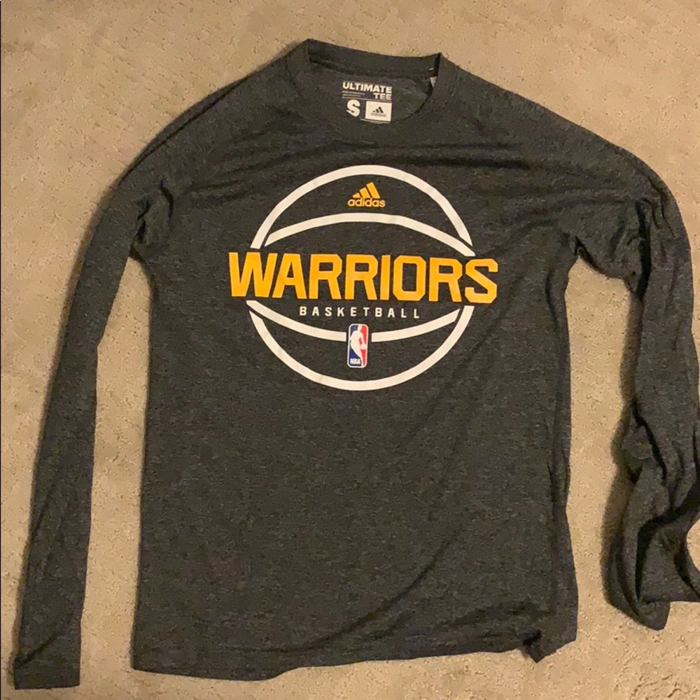 Golden state warriors adidas long sleeve